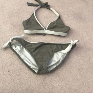 Bikini two tone color